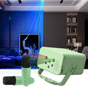 Безжична Bluetooth парти светлина и караоке