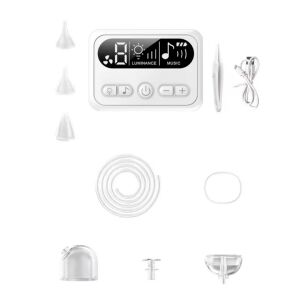 CRISTALIS SALE Elektromos orrszívó babáknak és gyerekeknek 9 szívási fokozattal, éjszakai fénnyel és zenével - Baba egészség