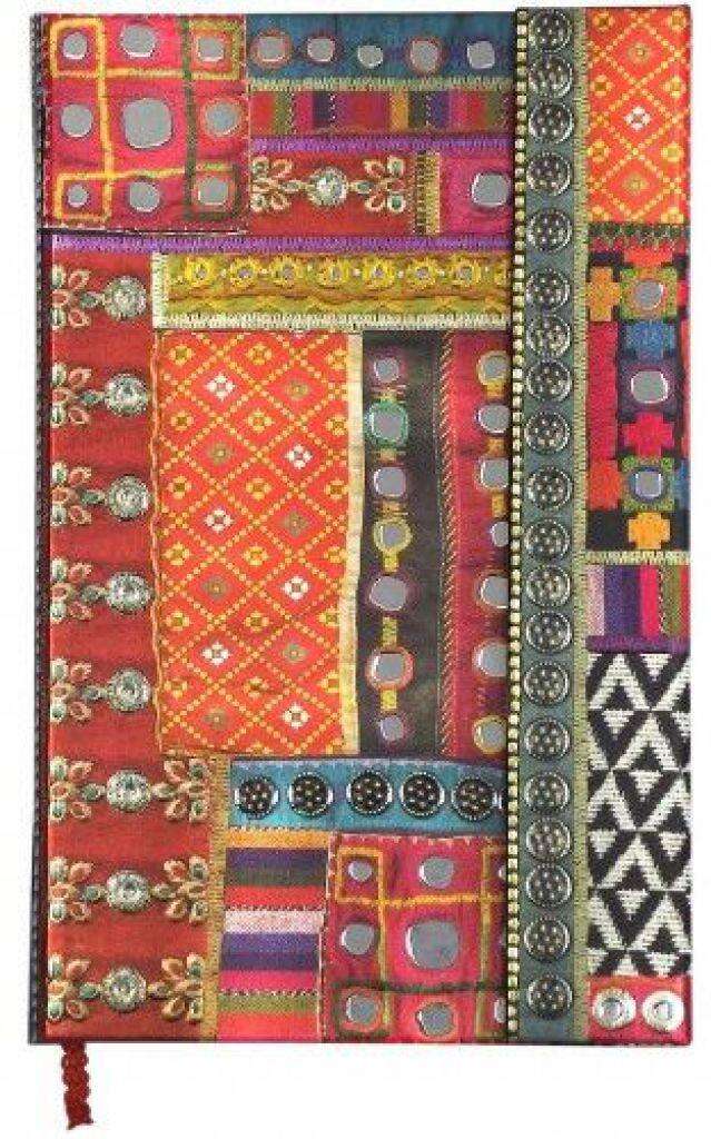 Boncahier Notesz - Patchwork - narancssárga