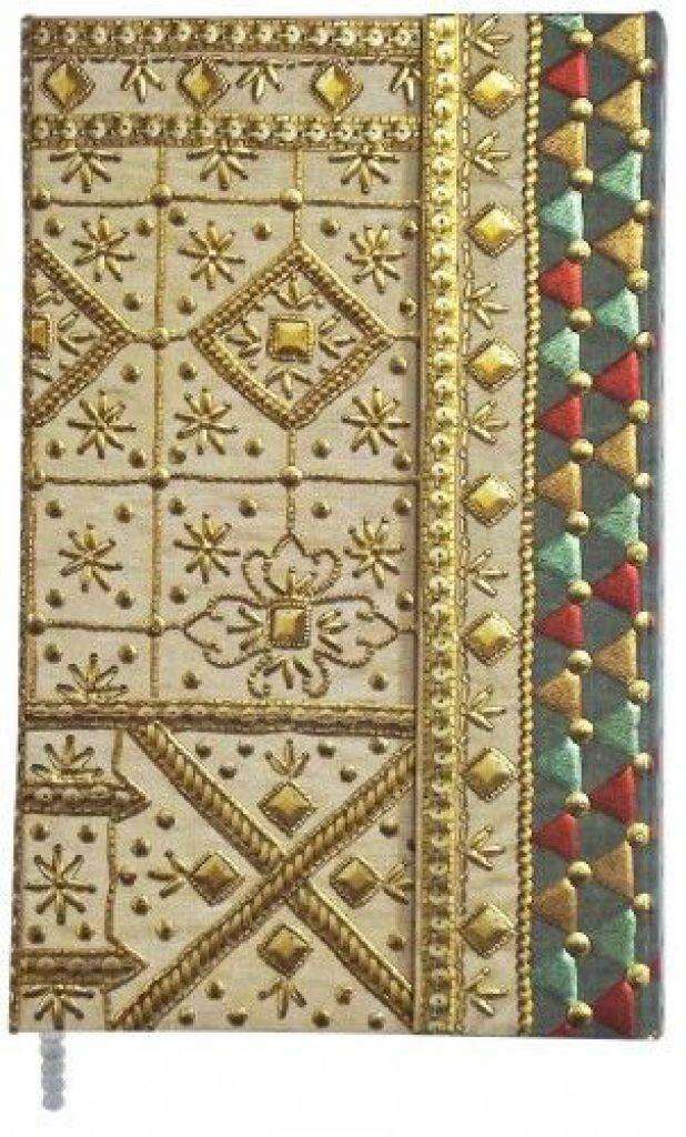 Boncahier Notesz - Patchwork - arany