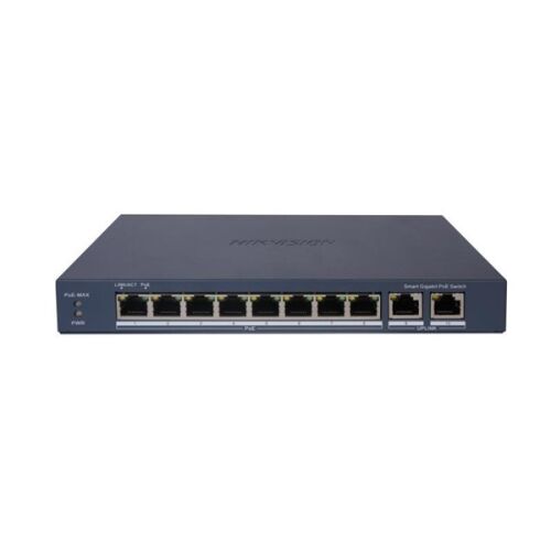 Hikvision DS-3E1510P-EIV2 10-Port Gigabit Unmanaged PoE Switch