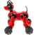 Widok z boku czerwonego robota psa iUni 800A