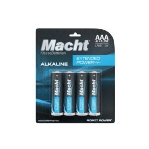 4er-Blisterbatterie Autobatterie, Macht AAA / LR3
