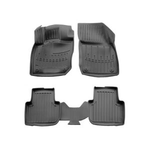 Zestaw gumowych dywaników samochodowych Volkswagen Tiguan III 2024-, typ kuwety, pełny zestaw - Pojazd i części