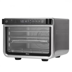 Ninja Foodi DT200EU multifunkciós sütő, rozsdamentes acél és fekete kivitel - Ninja