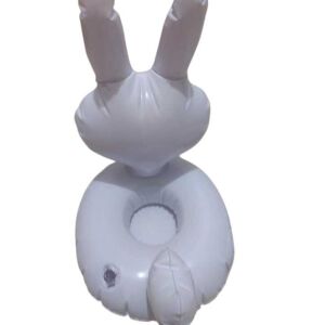 Nafukovací držiak na pohár/nápoj v tvare zajačika, 29 x 24 x 20 cm 136097145 - Držiaky na nápoje