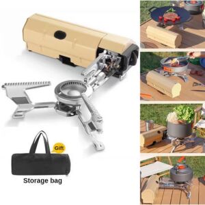 Összecsukható Kemping Gáztűzhely, Gázégő, 2600W