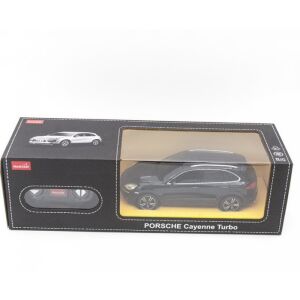 Masina Cu Telecomanda Porsche Cayenne Turbo Negru Cu Scara 1 La 24 135747275