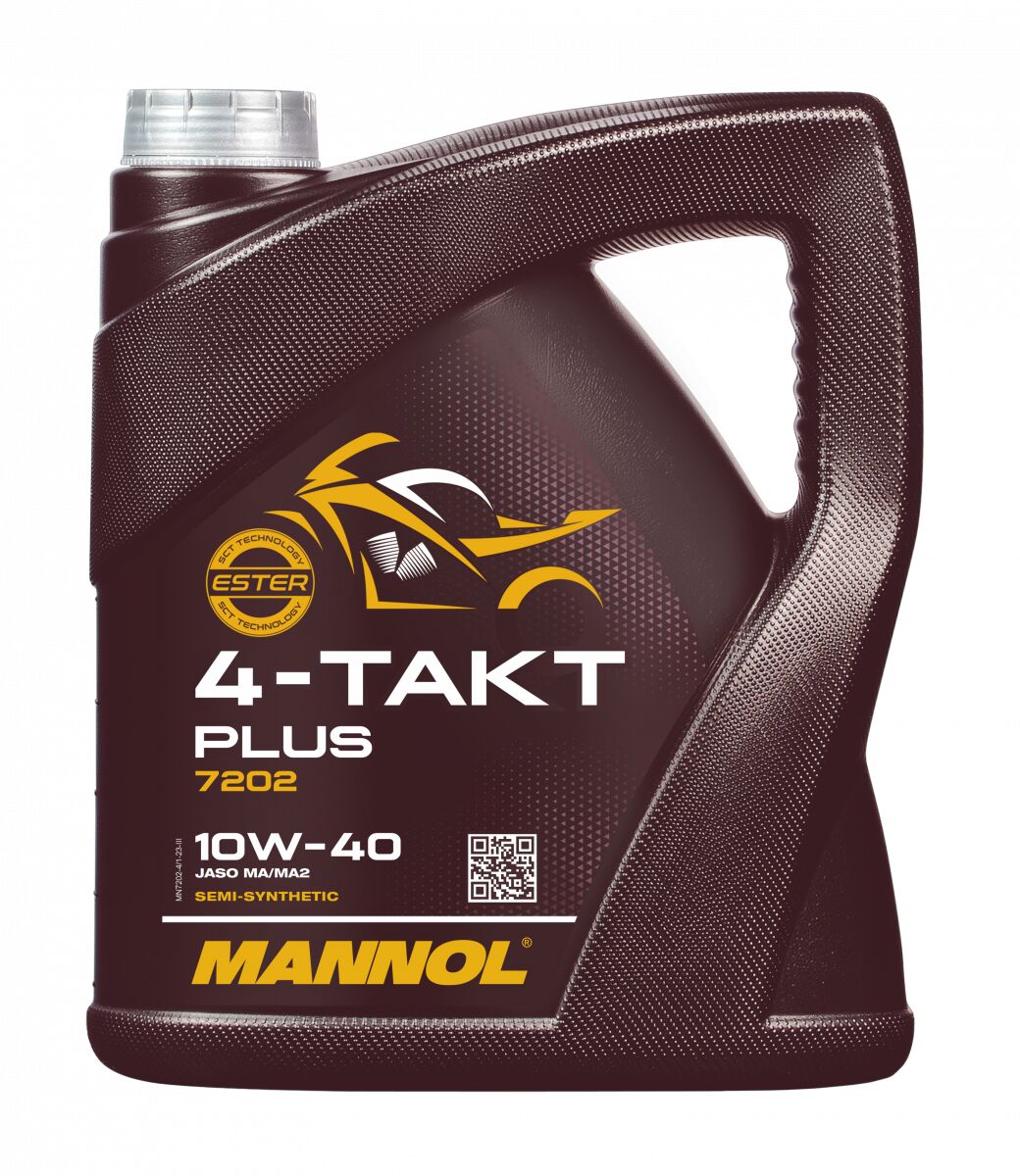 MANNOL 7202 4-Takt Plus 10W-40 4L motorolaj