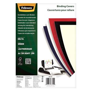 Hátlap FELLOWES Delta A/4 250 g matt zöld 100/csom 135751836 - Fellowes