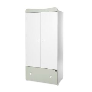 Lorelli Exclusive szekrény - White &amp; Milky Green / Fehér &amp; Zöld 135752497 - Gyerek szekrény