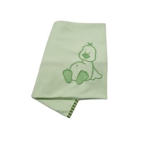 Vaganza Pamut babatakaró, hímzett 70×90 – Zöld/Kacsa 135755949 - Babatakaró