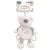 Lorelli Toys Bézs Maci plüss csörgőjáték babáknak