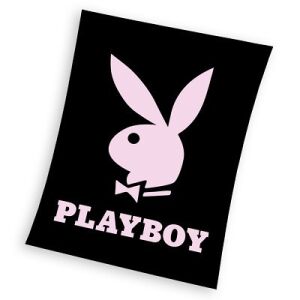Одеяло Playboy Black Coral Fleece 150x200cm - Pléd