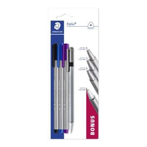 Vegyes írószer készlet, 4 darabos, STAEDTLER "Triplus® multi set 34P2" 135758573 - Írószer szett