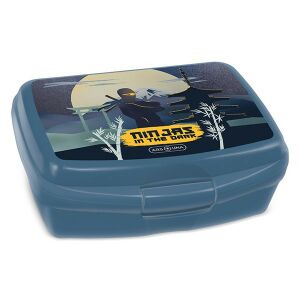 ARS UNA Ninjas in the Dark Lunchbox, Kunststoff Lebensmittelbehälter - Füttern