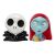 Karácsonyi Lidércnyomás Jack és Sally só és borsszóró szett