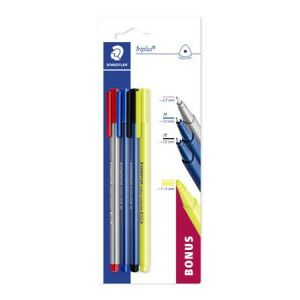 Vegyes írószer készlet, 4 darabos, STAEDTLER "Triplus® multi set 34P1" 135761524 - Írószer szett