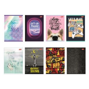 Jegyzettömb A6, 100 lapos, négyzethálós, Unipap 135761539 - Jegyzettömb