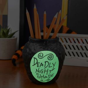 The Nightmare Before Christmas Deadly Nightshade Pen and Plant Pot (glow in the dark) / przybornik na biurko - doniczka Miasteczko Halloween (świeci w ciemności) 135762447 - Paladone