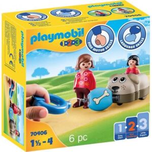 Playmobil 1-2-3 Kutyasétáltatás (70406) 143170420 - Playmobil 1-2-3
