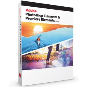 Adobe Photoshop Elements 2025 & Premiere Elements 2025 (1 Felhasználó / 3 Év) (Windows/MAC) 135763764 - Grafikus szoftver