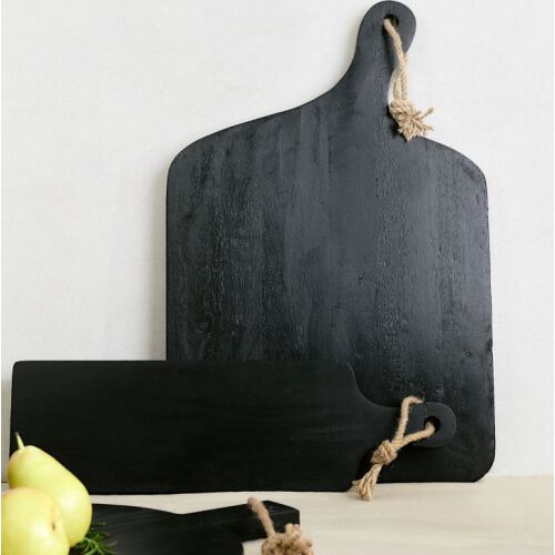 Tocator Koopman, lemn, 50x25x2 cm, negru 135764161