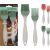 Excellent Houseware Set aus zwei Backpinseln, Silikon/Kunststoff, 20/17 cm, rot 135764163