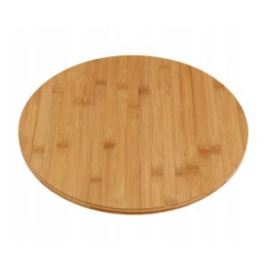 Platou servire rotativ Excellent Houseware, bambus, 35 cm, maro 135764215 - Excellent Houseware