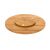 Platou servire rotativ Excellent Houseware, bambus, 35 cm, maro 135764215