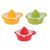 Set 3 storcatoare citrice Excellent Houseware, plastic, 14x12x7.5 cm, 220 ml, multicolor 135764227