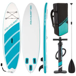 Aqua Quest Intex 320 SUP deszka teljes készlet kollázs - SUP & Paddleboard