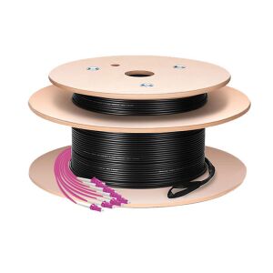 LogiLink Fiber főkábel U-DQ(ZN)BH, 8 eres multimódusú OM4200 m, LC/UPC - LC/UPC