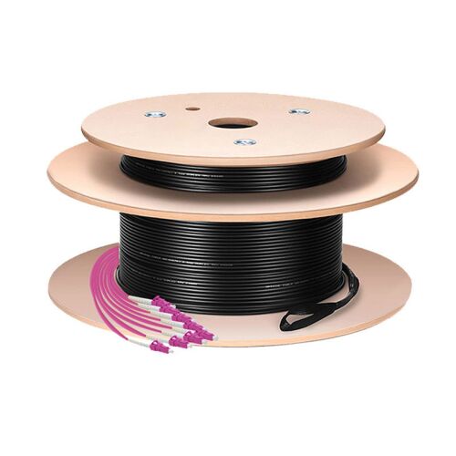 LogiLink Fiber főkábel U-DQ(ZN)BH, 8 eres multimódusú OM4200 m, LC/UPC - LC/UPC 135770116