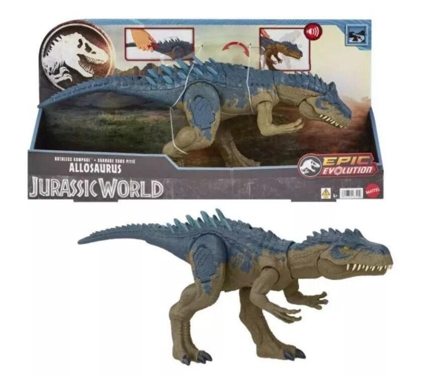 Jurassic Word Veszedelmes Allosaurus