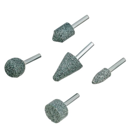 DENZEL 5 db-os csiszolófej készlet (PShM) fúrógéphez, szár 6mm 135774038