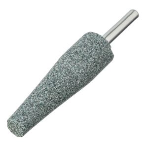 DENZEL 19x60mm 63C hosszúkás kúp csiszolókő fúróhoz (PShM) 6mm szár 135774245 - Denzel