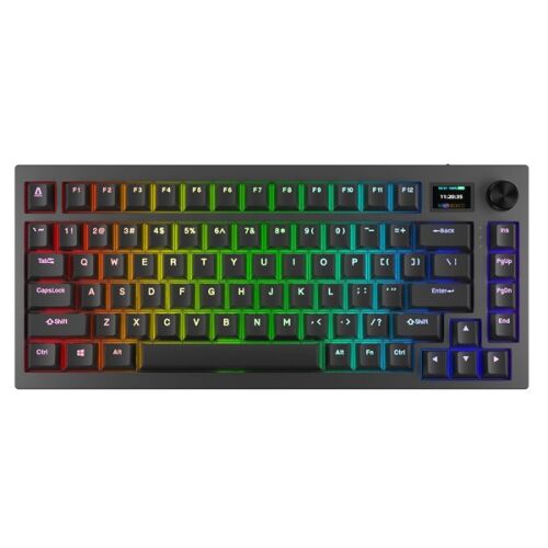 AVAX GM02 PRO 75% HUN Gasket RGB tri-mode mechanikus (Gateron sárga switch) billentyűzet 135779469