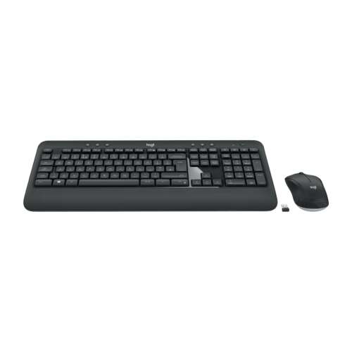 Logitech MK540 Безжичен комплект клавиатура и мишка, черен