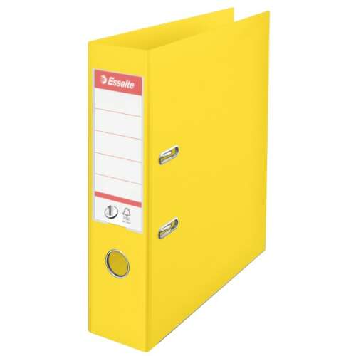 Esselte Standard Vivida A4 Ring Binder, 75mm, Yellow