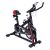 Pepita Racing X 600 Spinning Bike mit Puls- und Kalorienzähler, schwarz und rot