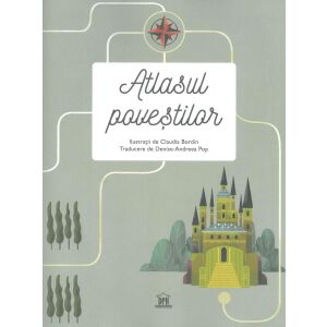 Корица на детска книжка с приказки Atlasul Povestilor - Книга