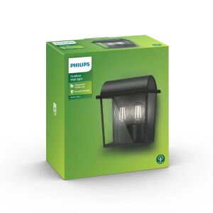 Aplica pentru exterior Philips Harvest UP, 2xE27, max 2x42W, IP44 135788897 - Lămpi de perete pentru exterior