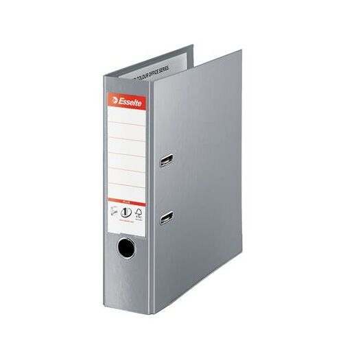 Esselte Standard Plus Vivida A4 Ringordner, 8cm Rücken, grau