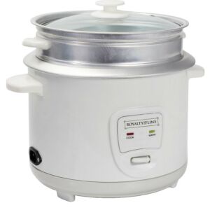 Royalty Line rizsfőző RL-RC18.10D, 700 W, 1,8 l, automatikus kikapcsolás, fehér