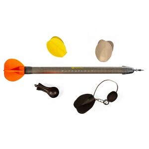 Ridgemonkey MarkaFloat Kit Large, marker úszó szett pontyhorgászathoz, tartalmaz marker úszót, cserélhető szárnyakat, fonott zsinór csatlakozót és Marka Lead súlyt - RidgeMonkey