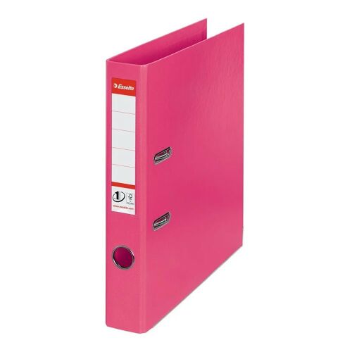 Esselte Standard Vivida A4 Ring Binder - Cyclamen Pink