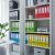Esselte Ring Binders in office shelving, colorful file organization