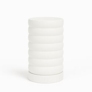 Лампа Sani, DEVA, 100 x 100 x 185 мм, бяла, LED 135801436 - Лампи и осветление