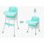 Pepita Pappo 3in1 Convertible High Chair - Blue, transformation stages